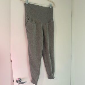 H&M grey maternity joggers